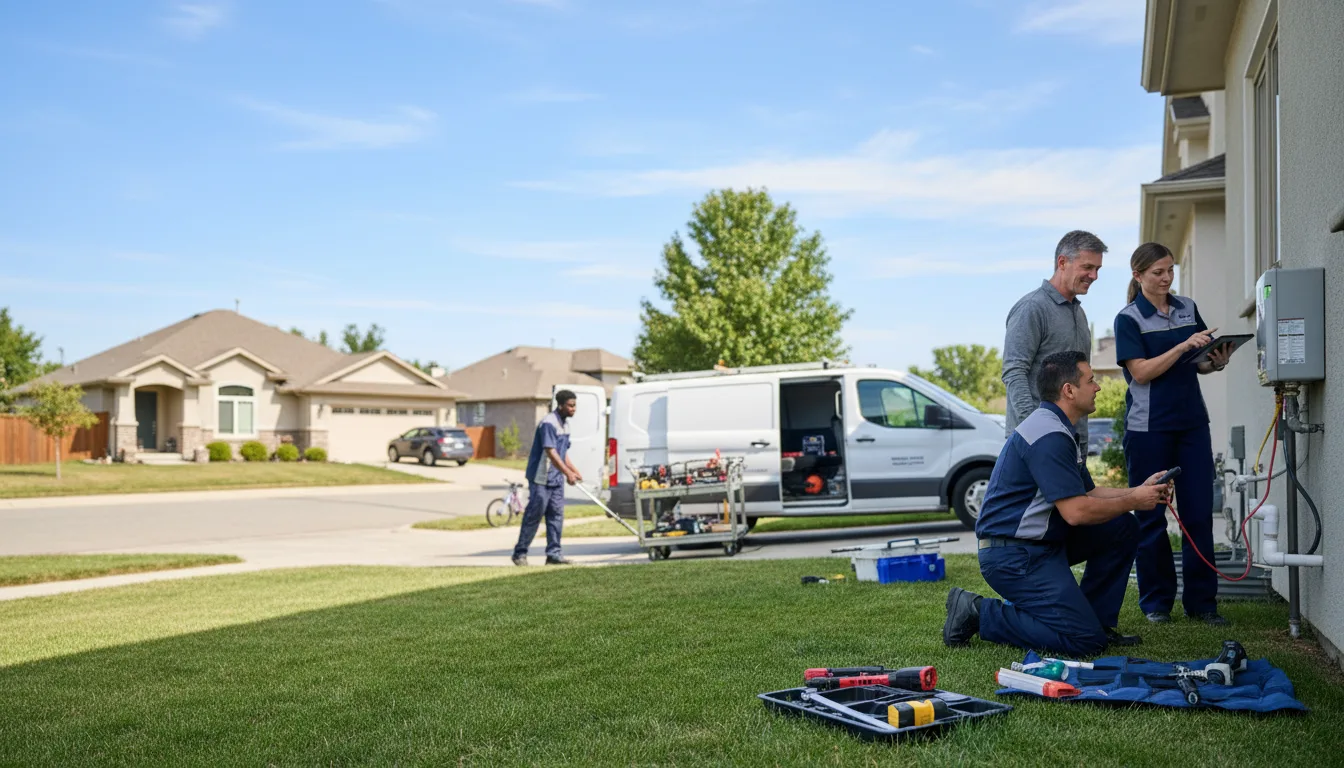 Tankless water heater service in Owensboro, KY